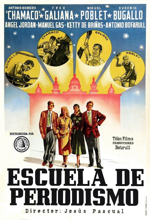 Escuela de periodismo (1956) poster