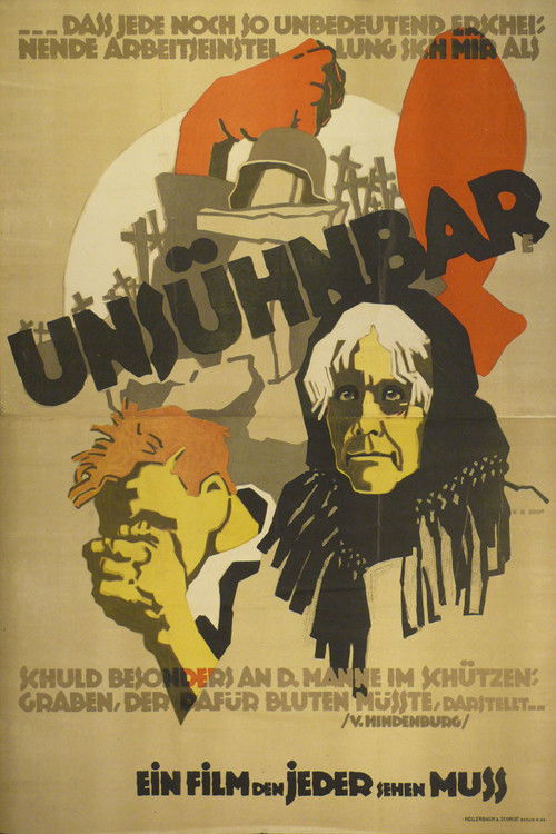 Unsühnbar (1917) poster