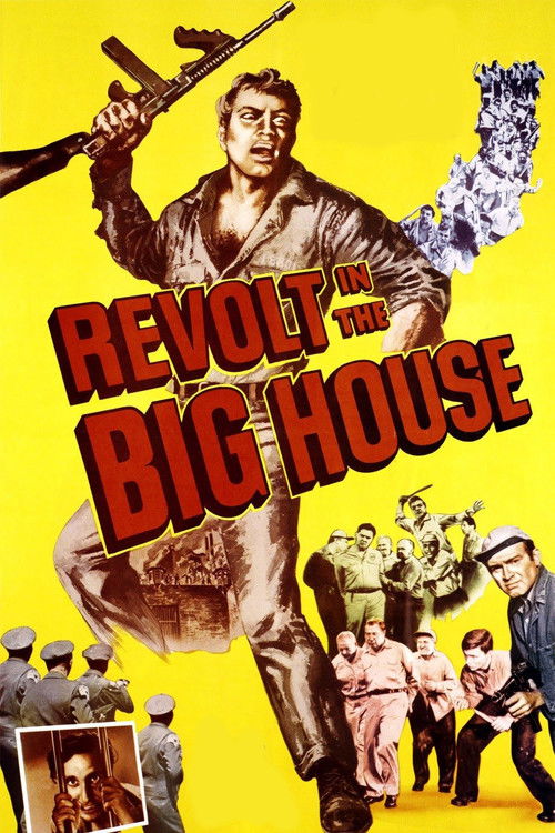 Revolt in the Big House (1958) poster