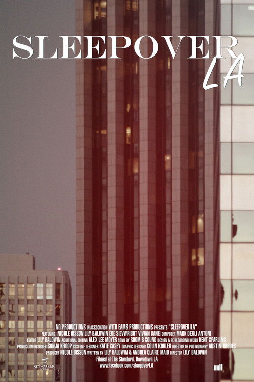Sleepover LA (2014) poster
