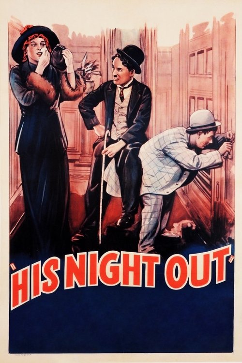 Dışarıda Bir Gece (1915) poster