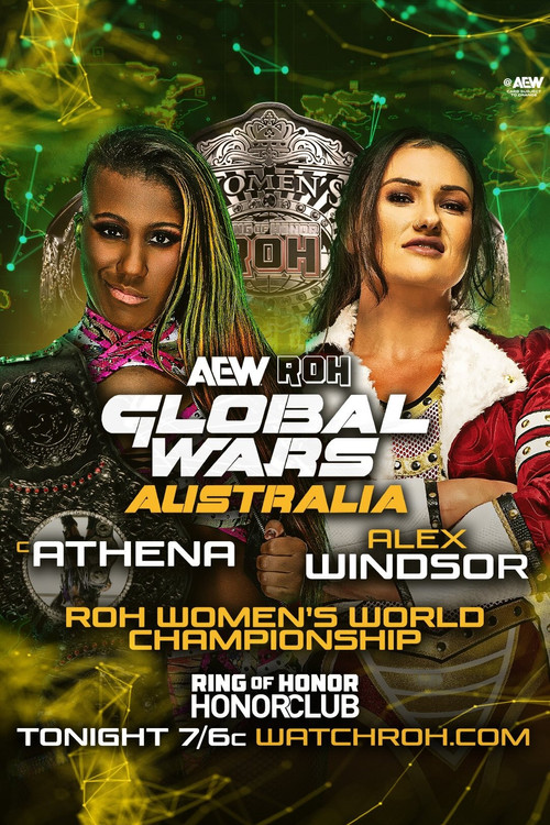 AEW ROH Global Wars Australia (2025) poster