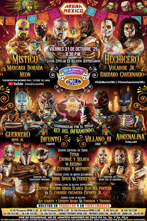 CMLL Dia De Muertos Viernes Espectacular (2025) poster