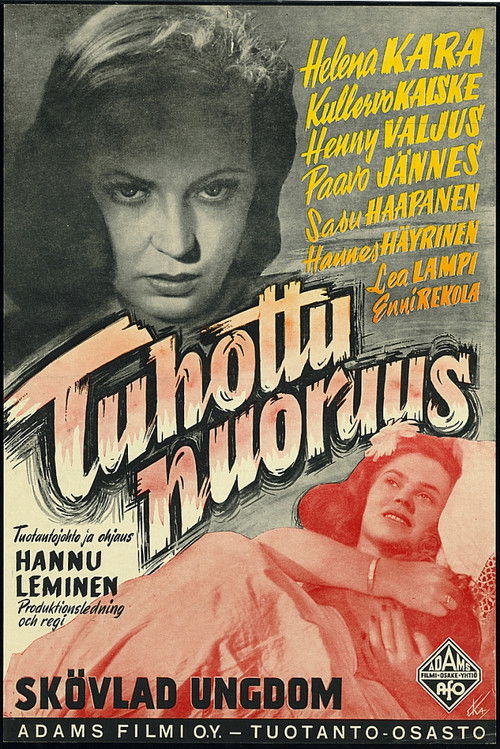 Tuhottu nuoruus (1947) poster
