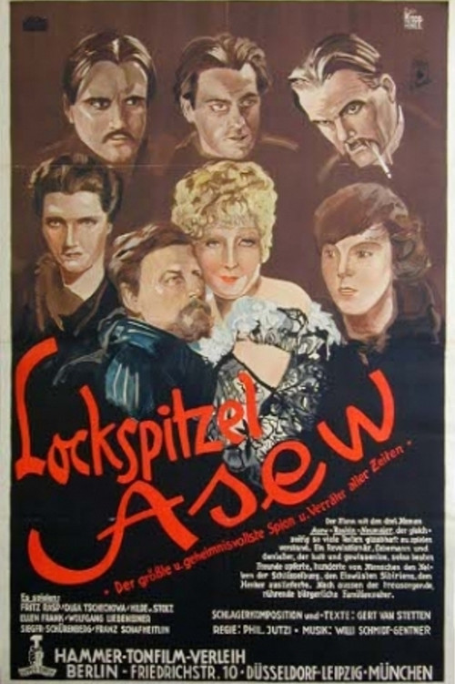 Lockspitzel Asew (1935) poster
