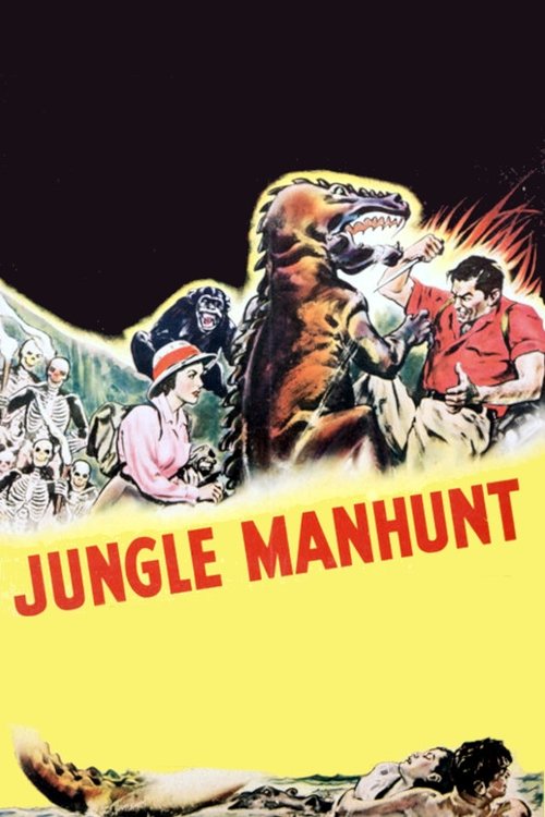 Jungle Manhunt (1951) poster
