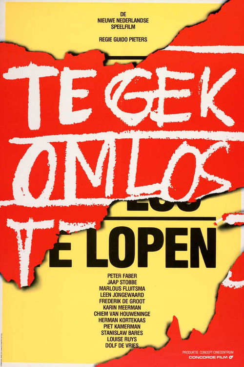Te gek om los te lopen (1981) poster