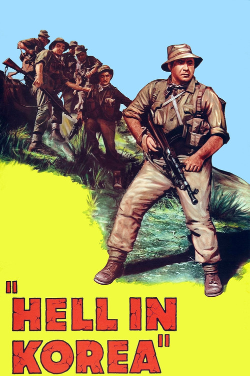 A Hill in Korea (1956) poster