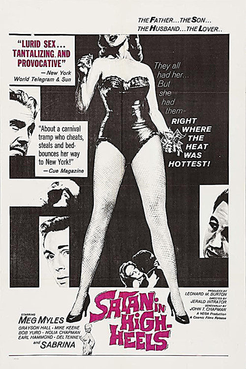 Satan in High Heels (1962) poster
