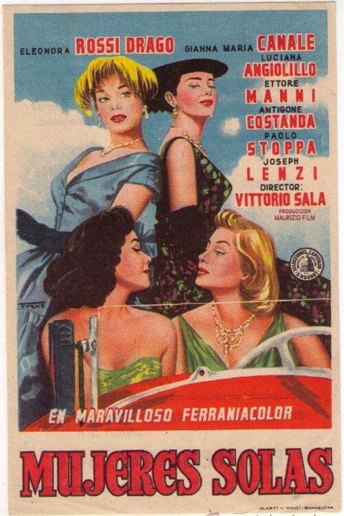 A Woman Alone (1955) poster