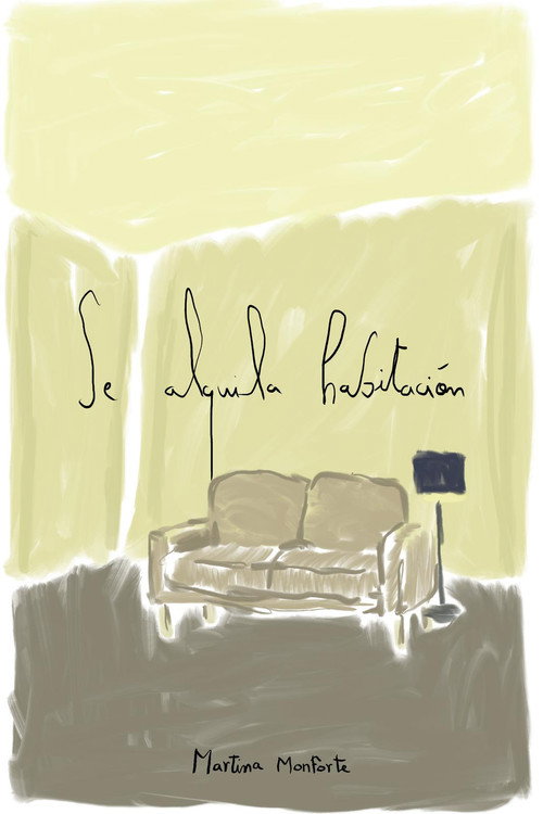 se alquila habitación poster
