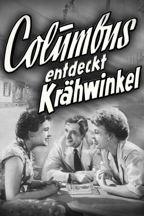 Columbus entdeckt Krähwinkel (1954) poster