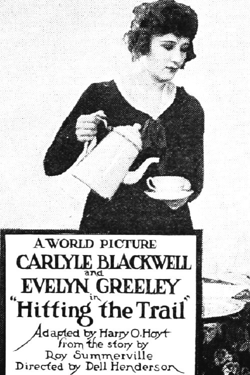 Hitting the Trail (1918) poster