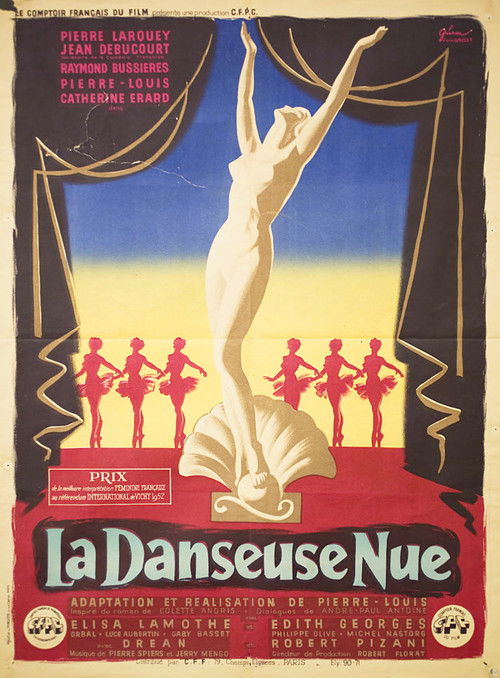 La danseuse nue (1952) poster