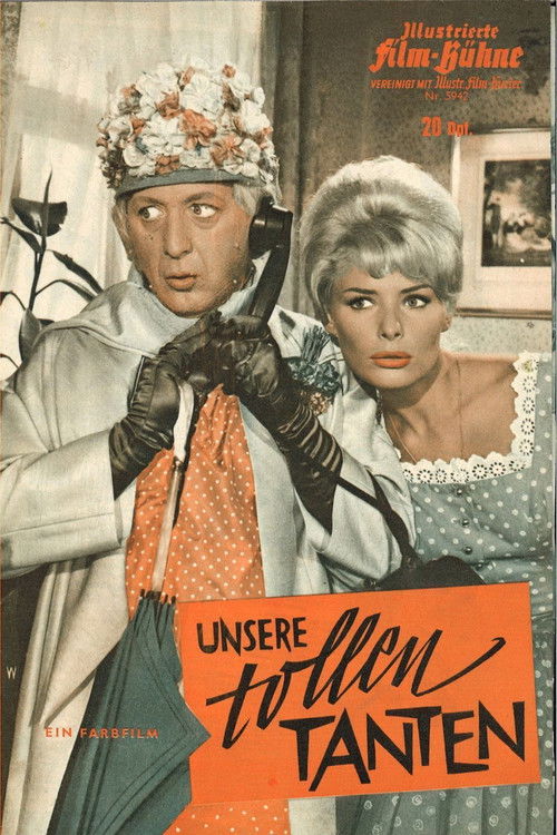 Unsere tollen Tanten (1961) poster