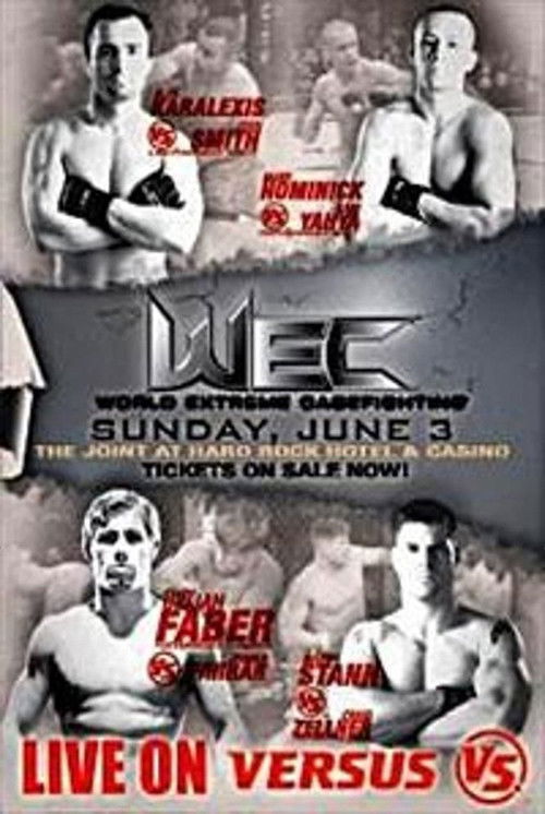 WEC 28: Faber vs. Farrar (2007) poster