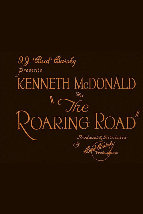 Roaring Road (1926) poster