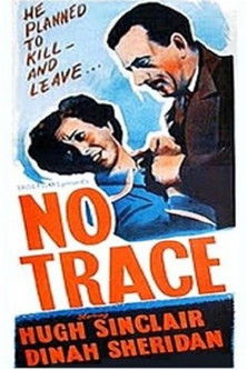 No Trace (1950) poster
