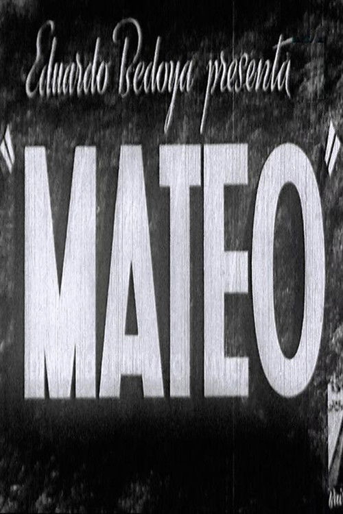 Mateo (1937) poster