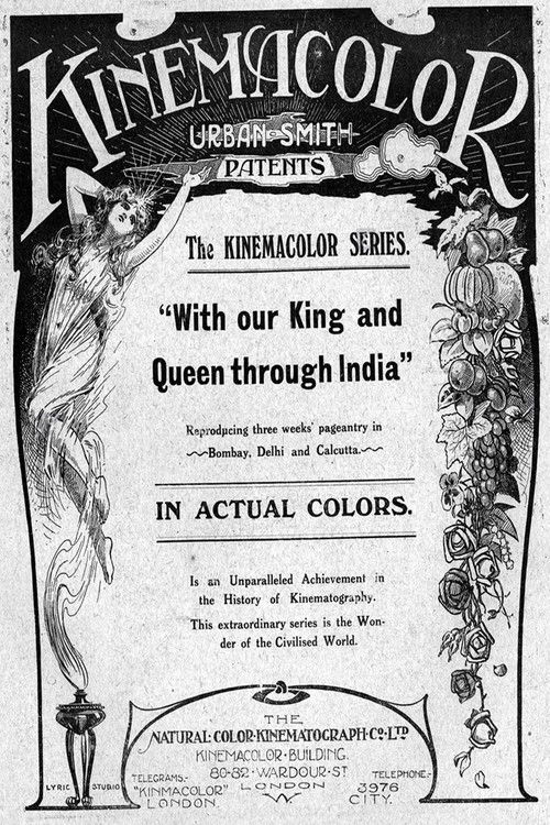 With Our King and Queen Through India (1912) poster