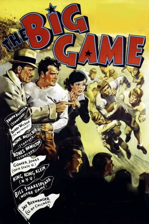 The Big Game (1936) poster