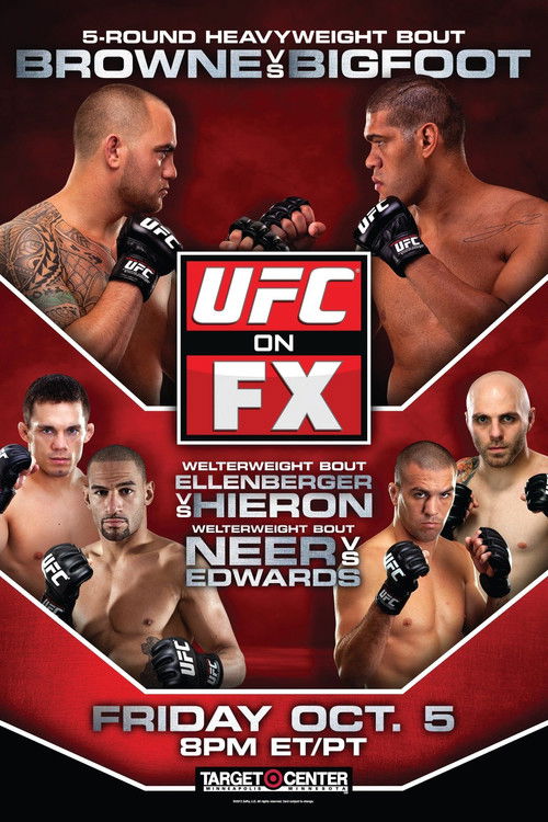 UFC on FX 5: Browne vs. Bigfoot (2012) poster
