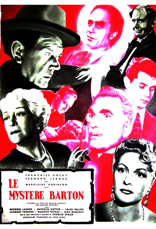 The Barton Mystery (1949) poster