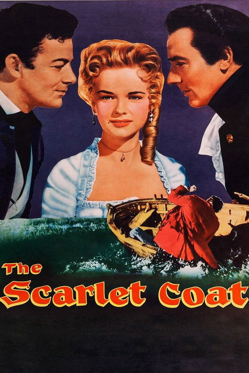 The Scarlet Coat (1955) poster