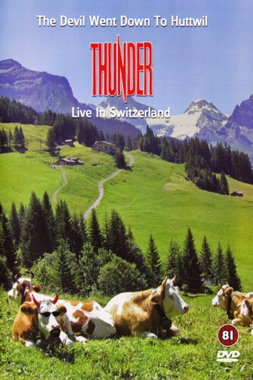 Thunder - The Devil Went Down To Huttwil (2007) poster