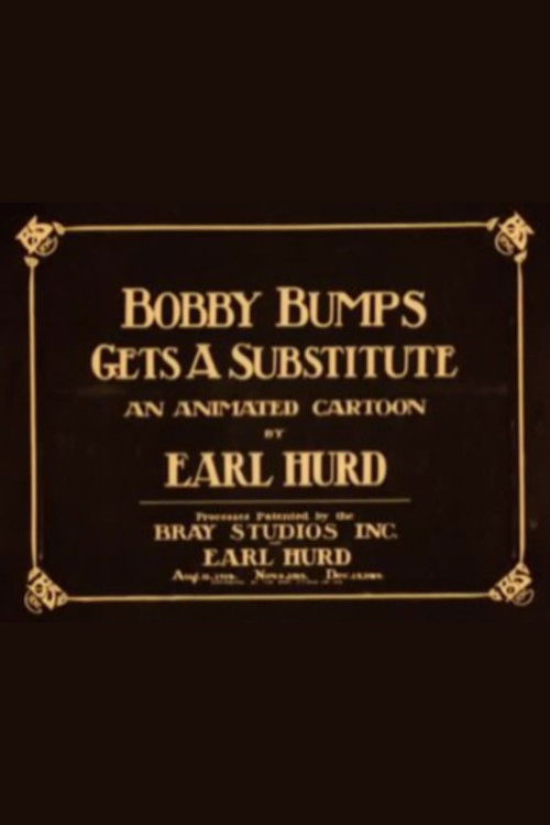 Bobby Bumps Gets a Substitute (1916) poster