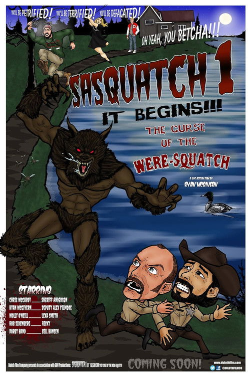 Sasquatch 1: It Begins; the Curse of the Were-squatch (2018) poster