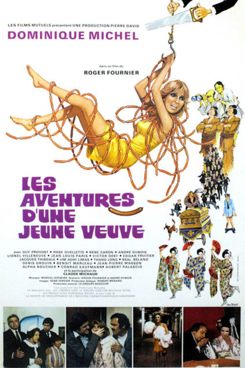 Les aventures d'une jeune veuve (1974) poster