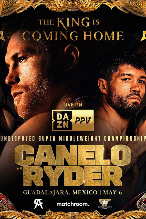 Canelo Alvarez vs. John Ryder (2023) poster