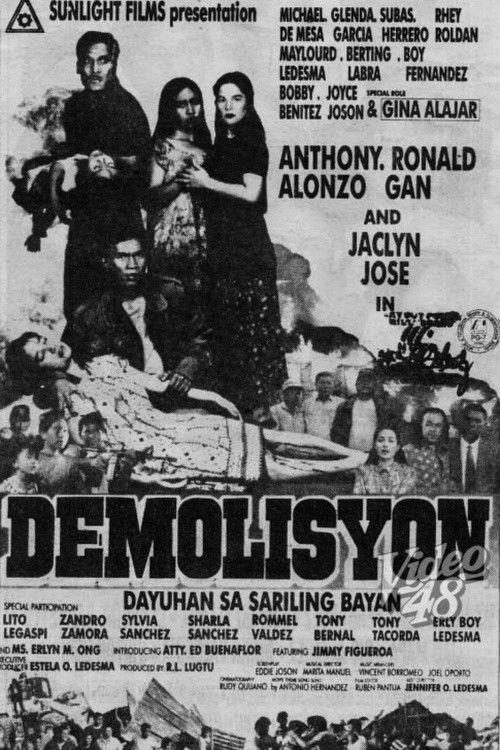 Demolisyon: Dayuhan sa sariling bayan (1995) poster