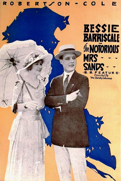 The Notorious Mrs. Sands (1920) poster