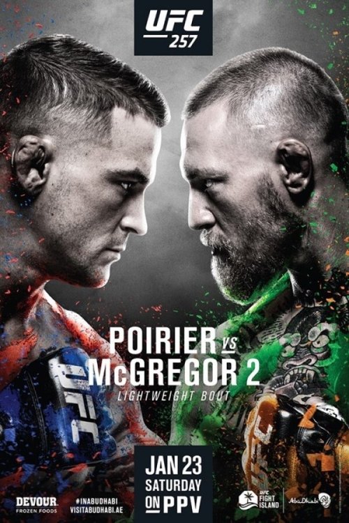 UFC 257: Poirier vs. McGregor 2 (2021) poster