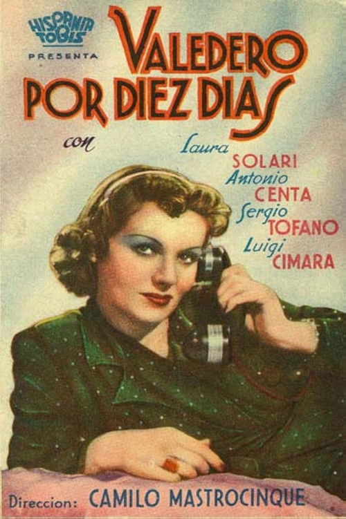Validità giorni dieci (1940) poster