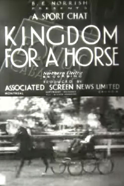 Kingdom for a Horse (1935) poster