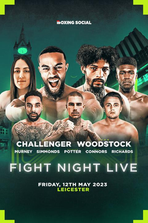 Boxing Social - Fight Night Live May 12th (2023) poster