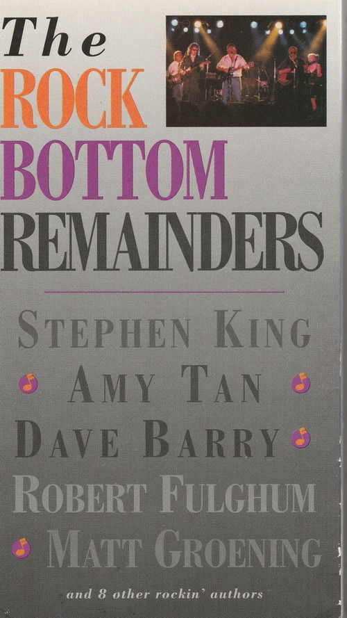 The Rock Bottom Remainders (1992) poster
