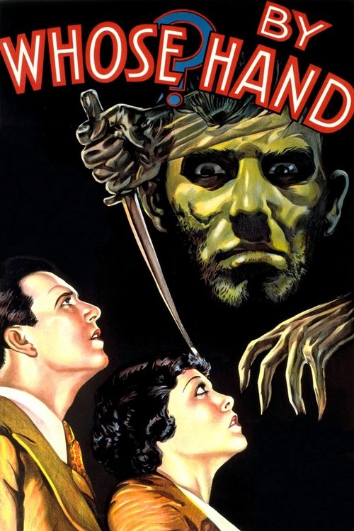 By Whose Hand? (1932) poster