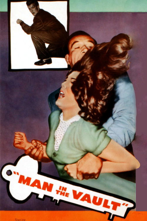 Man in the Vault (1956) poster