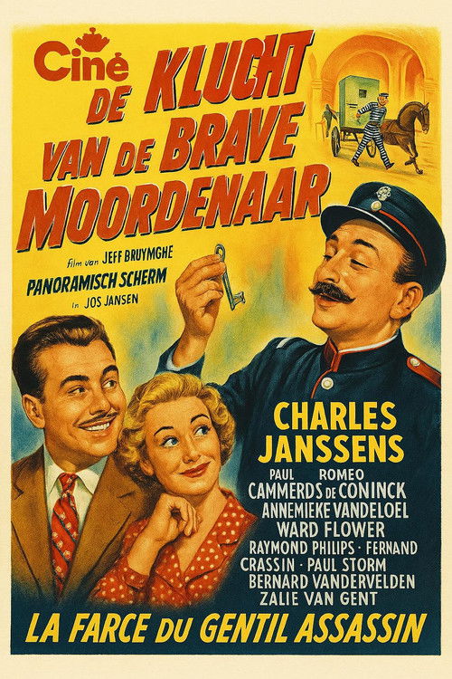 De klucht van de brave moordenaar (1956) poster