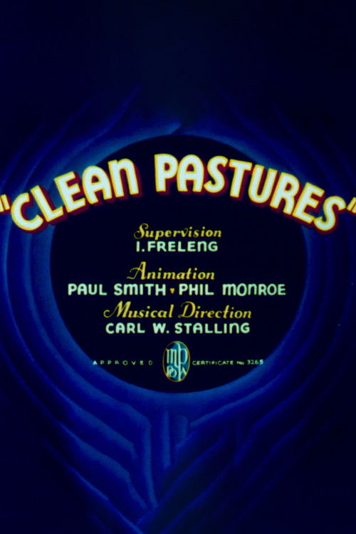 Clean Pastures (1937) poster
