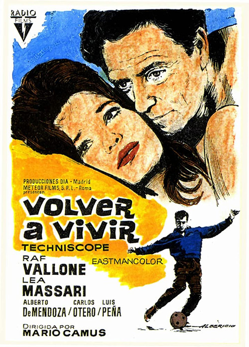Volver a vivir (1968) poster