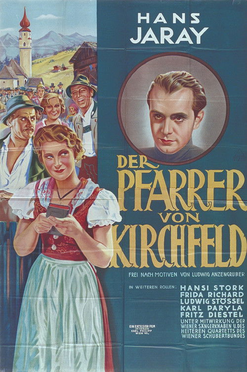 Der Pfarrer von Kirchfeld (1937) poster