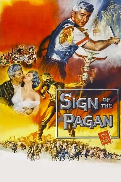 Sign of the Pagan (1954) poster