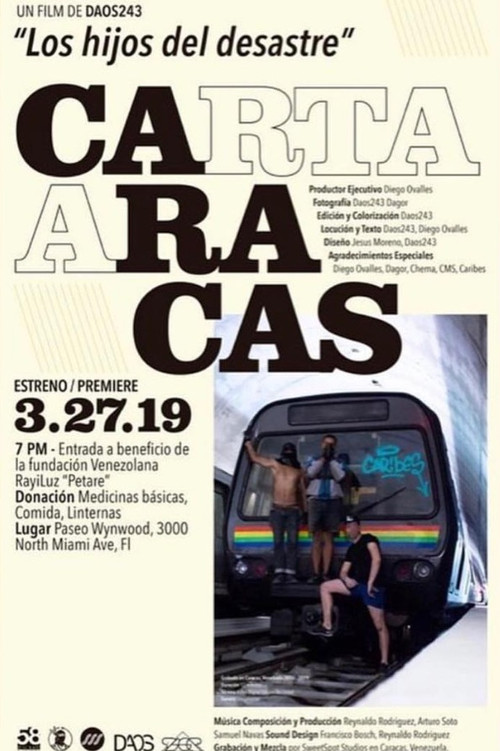 Carta a Caracas "Los Hijos del Desastre" (2019) poster