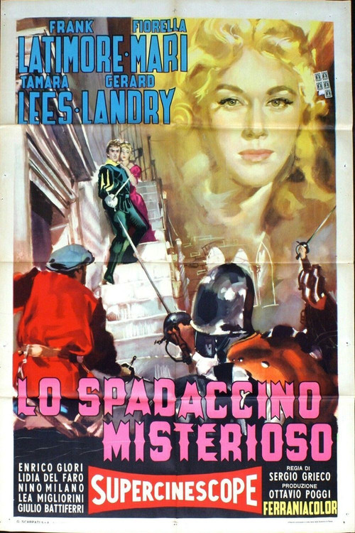 Lo Spadaccino Misterioso (1956) poster