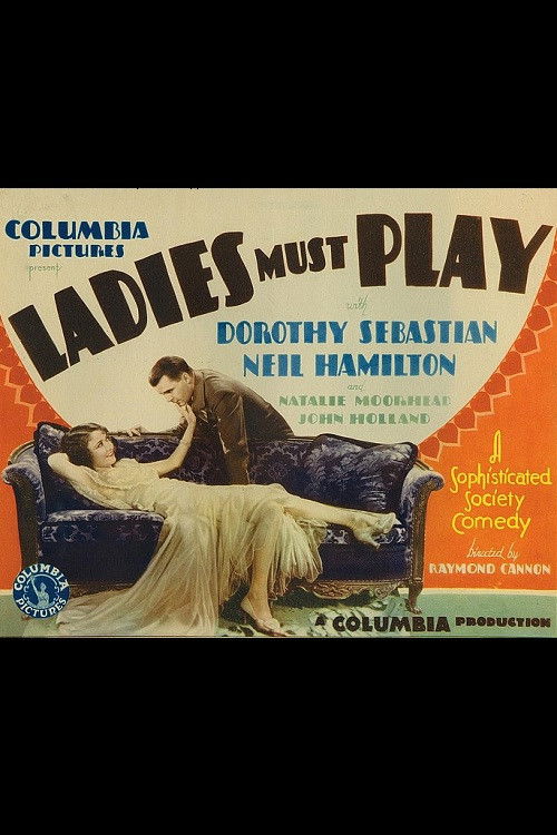 Ladies Must Play (1930) poster